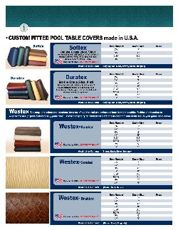 Billiard Accessories And Component Parts